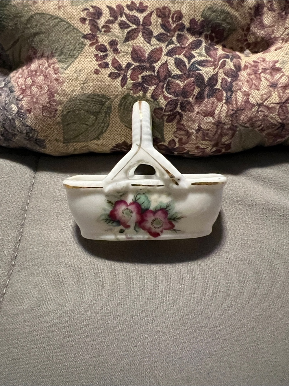 Vintage Rings and Things Basket